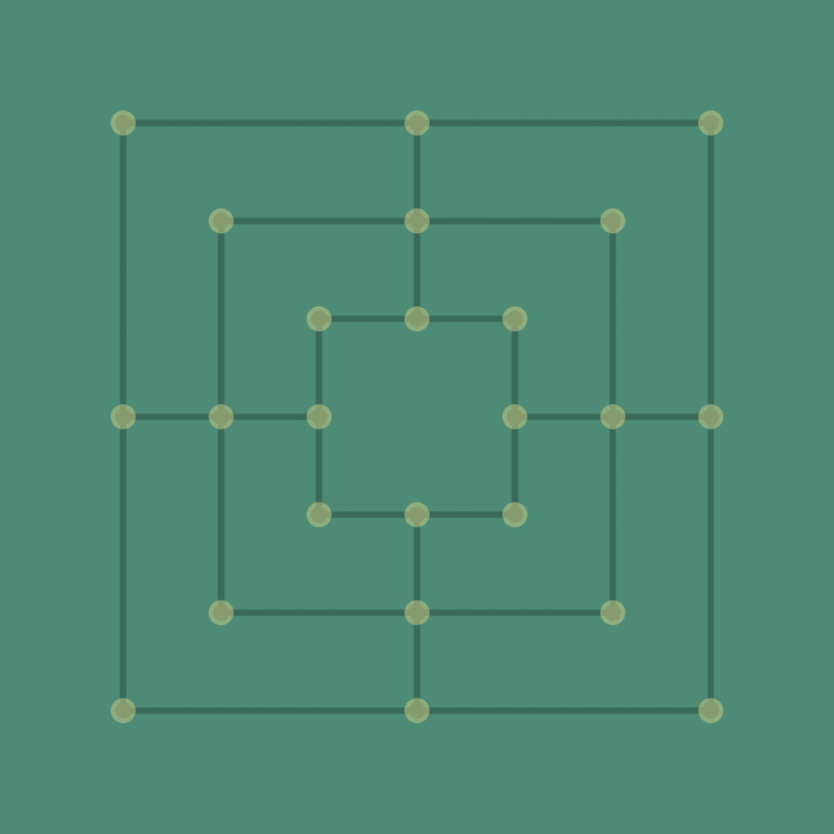 Icon von Mühle – Brettspiel