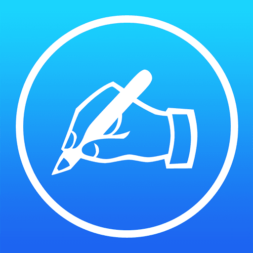 Icon von Unterschrift